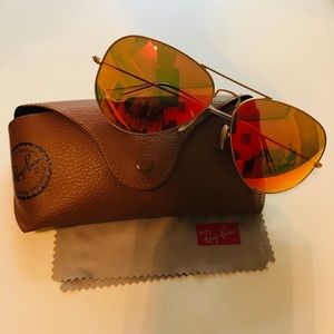 Authentic RayBan Aviator Sunglasses